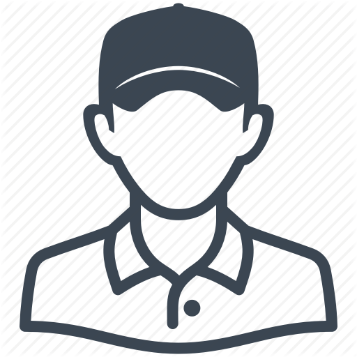 Avatar, Baseball Cap, Man, Worker Icon