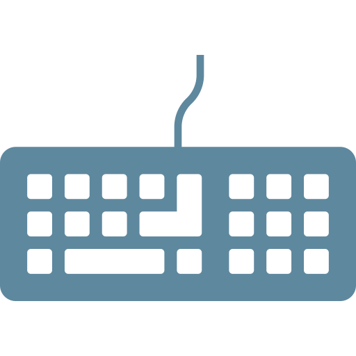 Keyboard Glyph Icon