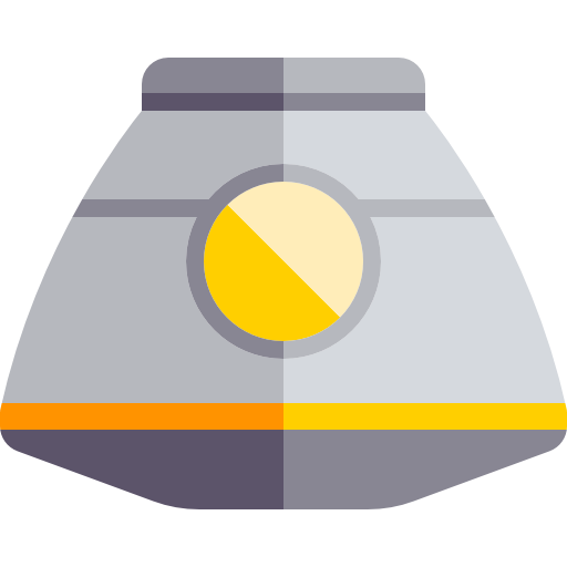Science, Vehicle, Transport, Automobile, Space Capsule Icon