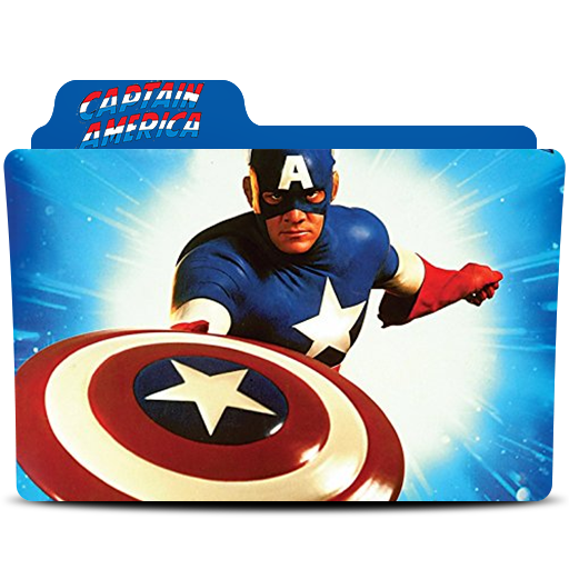 Captain America Folder Icon