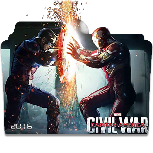 Captain America Folder Icons