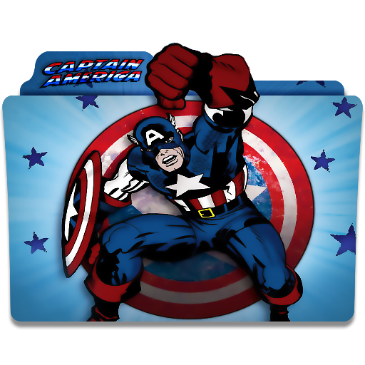 Captain America Icon Cartoon Icons, Cartoon, Captain America