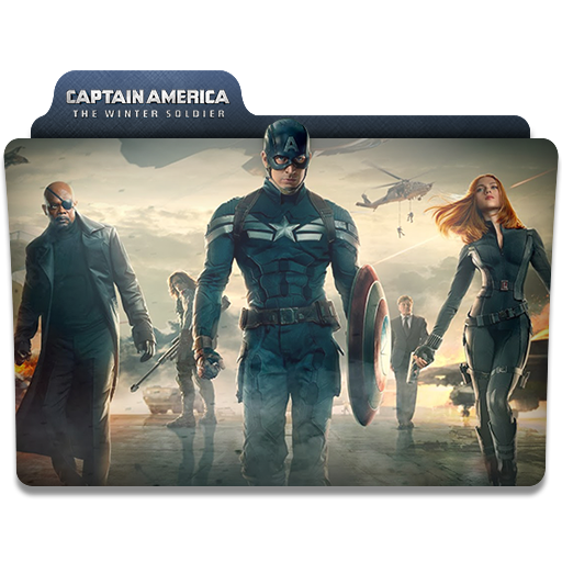 Captain America Winter Soldier Folder Icon Free Download As Png