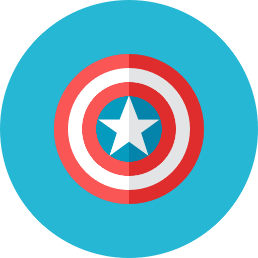 Captain Shield Icon Kameleon Iconset Webalys