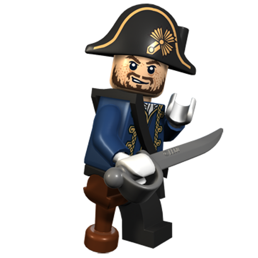Barbosssa, Captain, Lego Icon