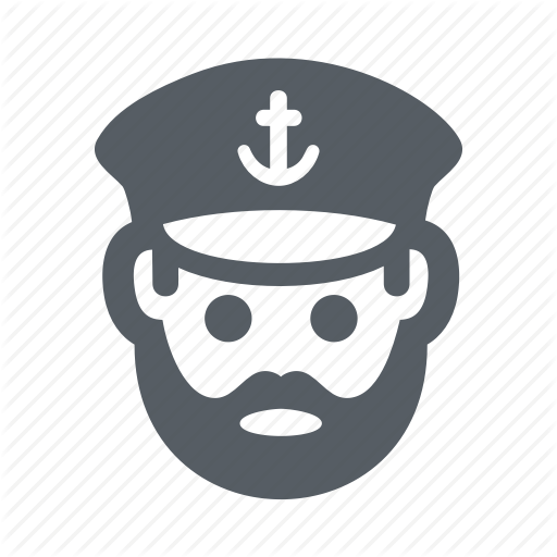 Captain, Marine, Nautical, People, Ship, Skipper Icon