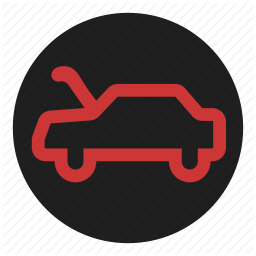 Bonnet, Dashboard, Hood, Open Icon