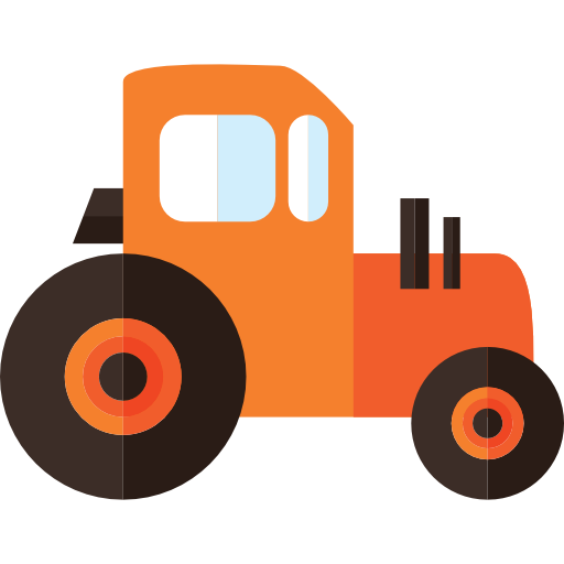 Transport, Vehicle, Automobile, Farm, Tractor, Engine Icon