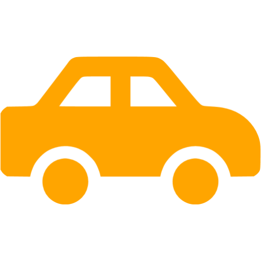 Orange Car Icon