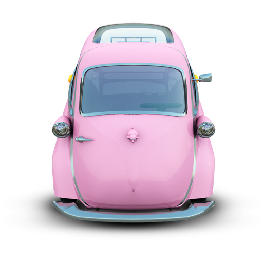 Cute Pink Car Icon Download Free Icons
