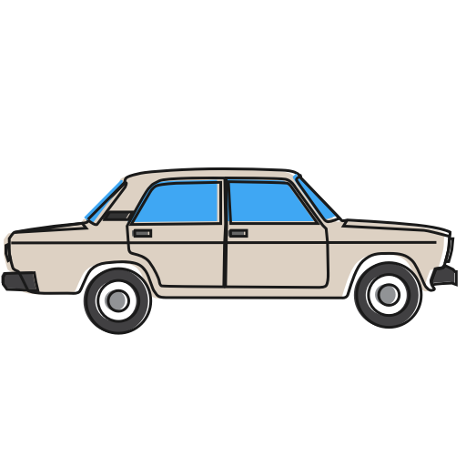 Auto, Automobile, Avtovaz, Car, Lada, Vehicle Icon