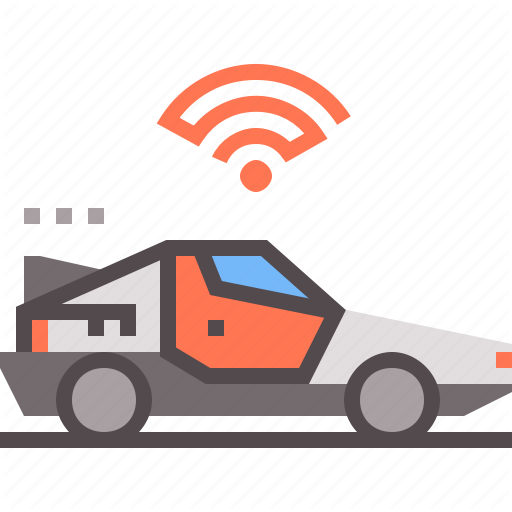 Autonomous, Car, Future, Transport, Vehicle Icon