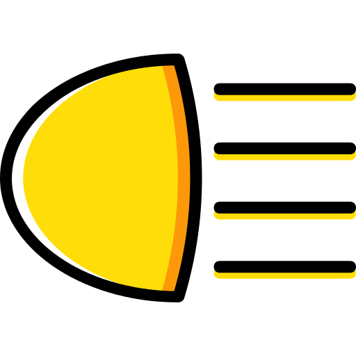 Car Lights Car Png Icon