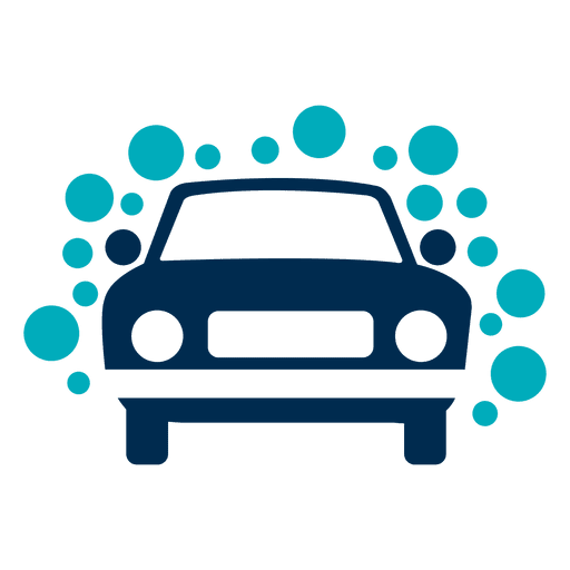 Car With Bubbles Icon