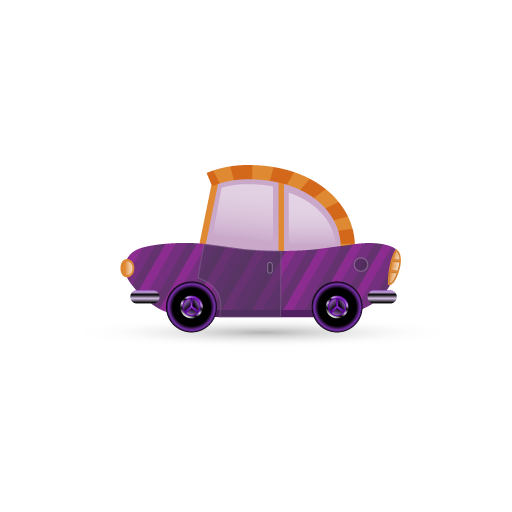 Purple Car Icon Free Icons Download