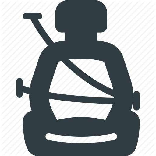 Accessories, Belt, Car, Carseat, Chair, Component, Seat Icon