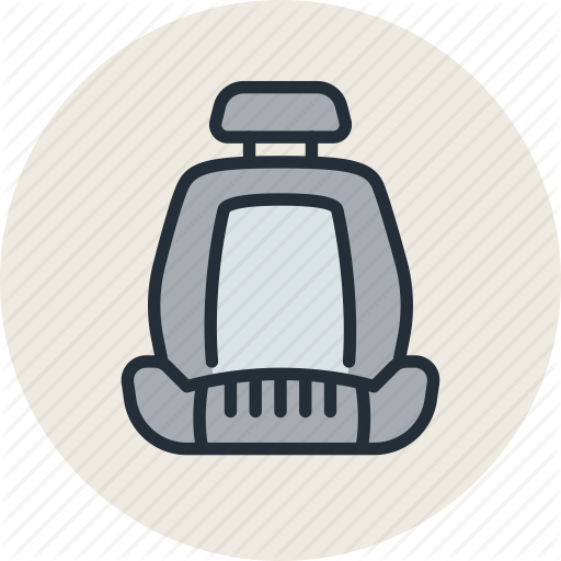 Auto, Car, Chair, Seat Icon
