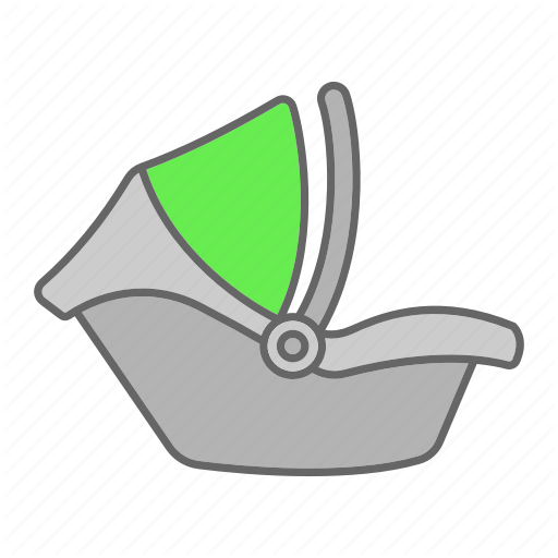 Baby, Car Seat, Carrier, Child, Infant, Safety, Seat Icon