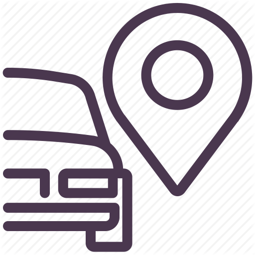 Car, Location, Navigation, Parking, Pin, Service Icon