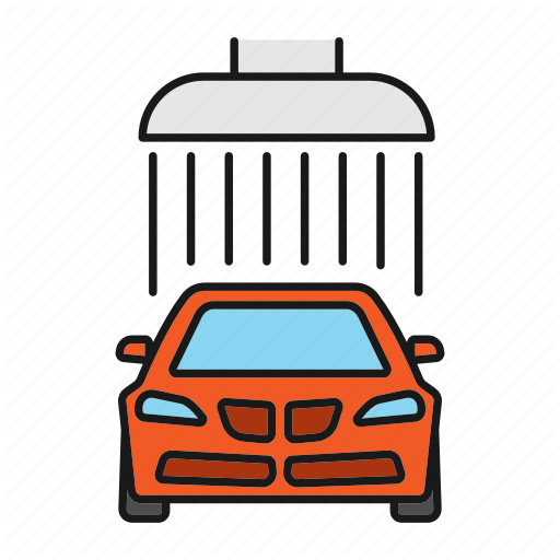 Automobile, Car, Carwash, Cleaning, Vehicle, Wash, Washing Icon