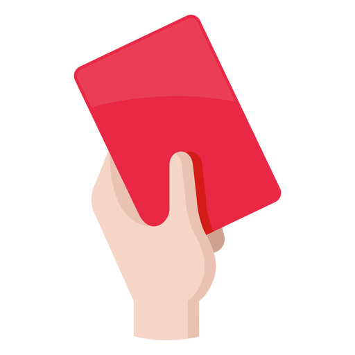 Football Red Card Icon