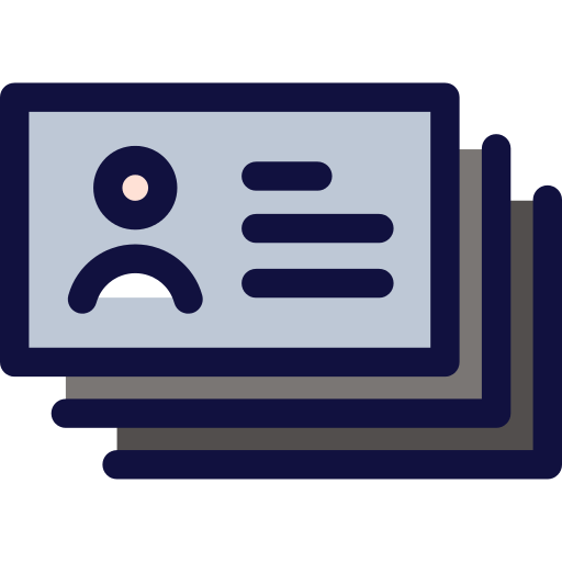 Visit Cards Id Card Png Icon