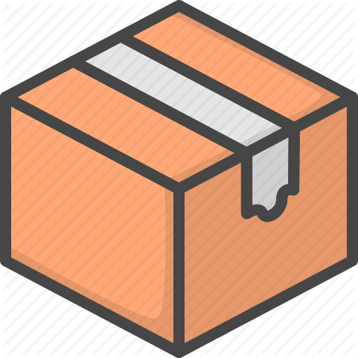 Box, Cardboard, Delivery, Filled, Outline, Service Icon