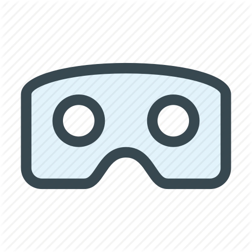 Cardboard, Glasses, Reality, Virtual, Vr Icon