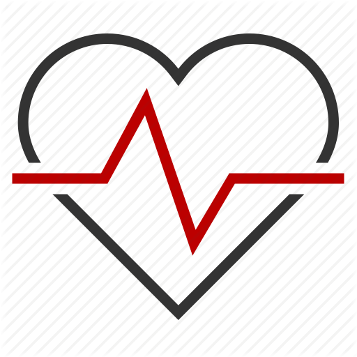 Cardiac, Cardio, Heart, Pulce Icon