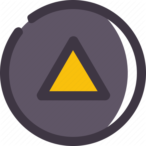 Caret, Circle, Up Icon