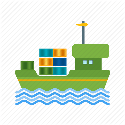 Cargo, Container, Freight, Logistics, Port, Ship, Shipping Icon