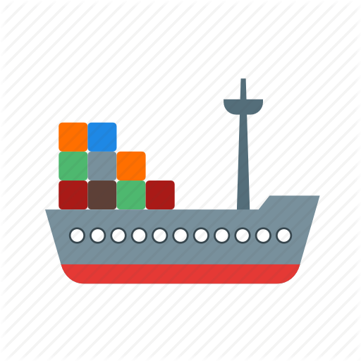 Cargo, Container, Logistics, Port, Sea, Ship, Shipping Icon