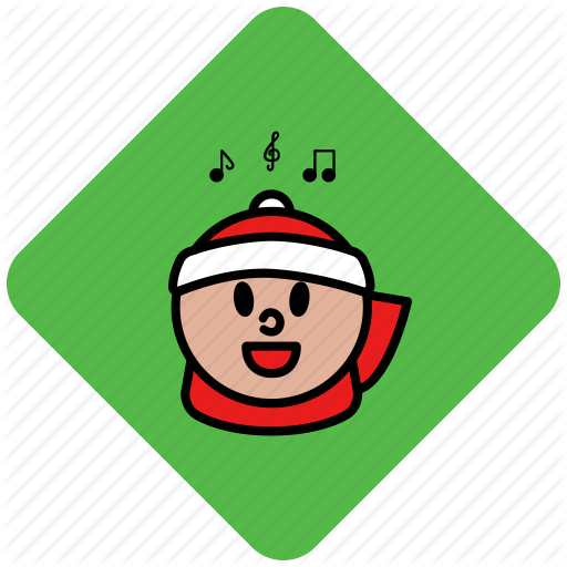 Carol, Child, Christmas, Singer, Winter Icon