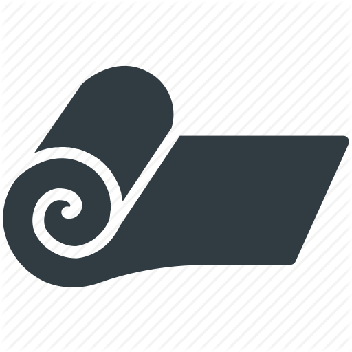 Fitness, Fitness Mat, Pilates Mat, Yoga Carpet, Yoga Mat Icon