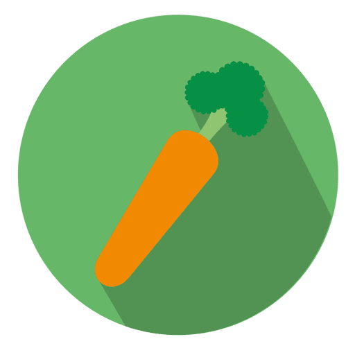 Carrot Circle Icon