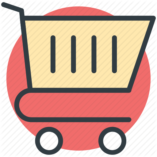 Ecommerce, Online Shopping, Shopping Cart, Supermarket, Trolley Icon