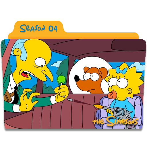The Simpsons Season Icon Simpsons Folder Iconset Nellanel