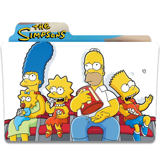 The Simpsons, Cine, Folder, Folders Icon Free Of Simpsons Folder