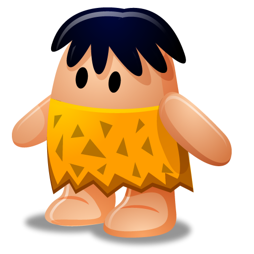 Caveman, Cartoon Icon