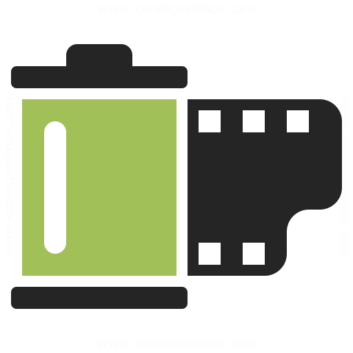 Film Cartridge Icon Iconexperience