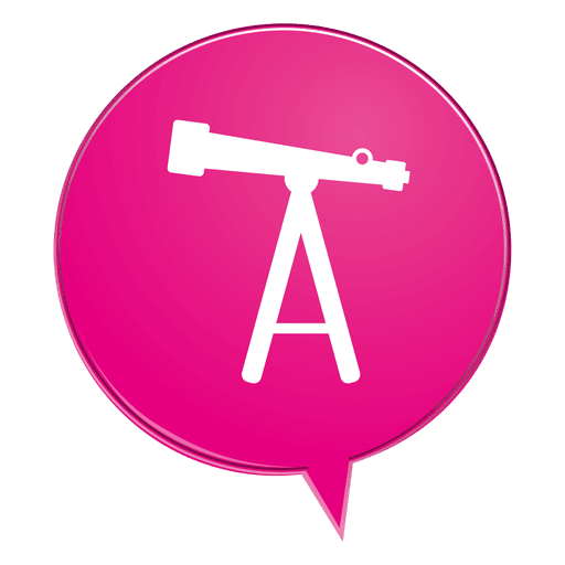 Telescope Bubble Icon