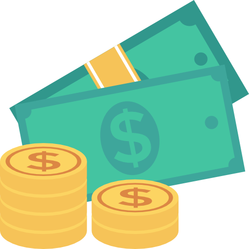 Cash Icon Banking And Finance Dinosoftlabs