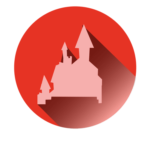 Castle Round Icon