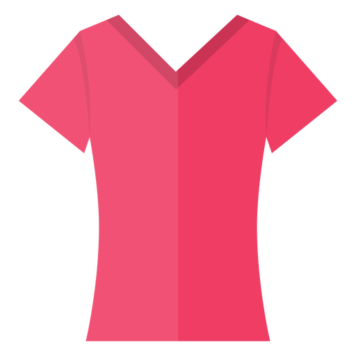 Scoop V Neck T Shirt Icon