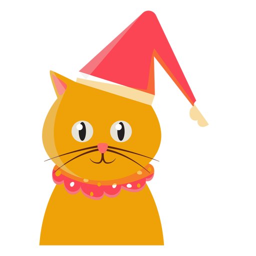 Christmas Hat Cat Icon