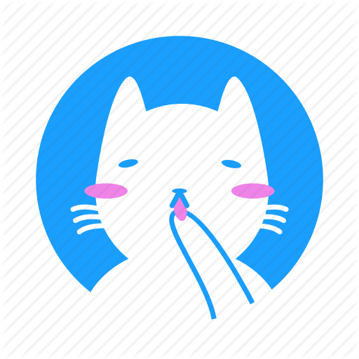 Animal, Cat, Cute, Funny, Lazy, Lick Icon