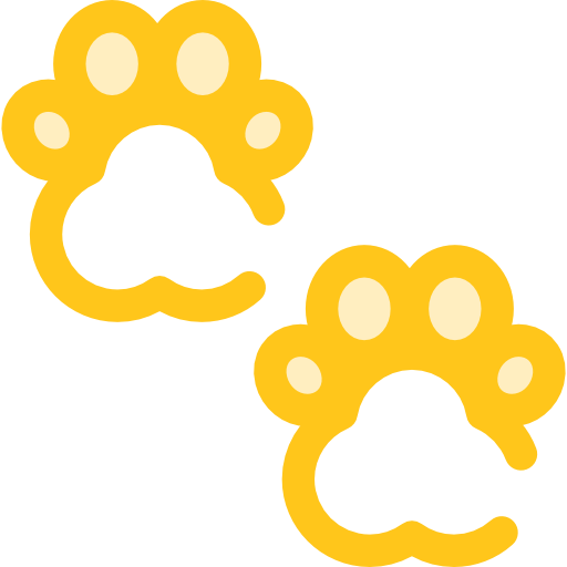 Cat, Dog, Pet, Animals, Pawprints Icon