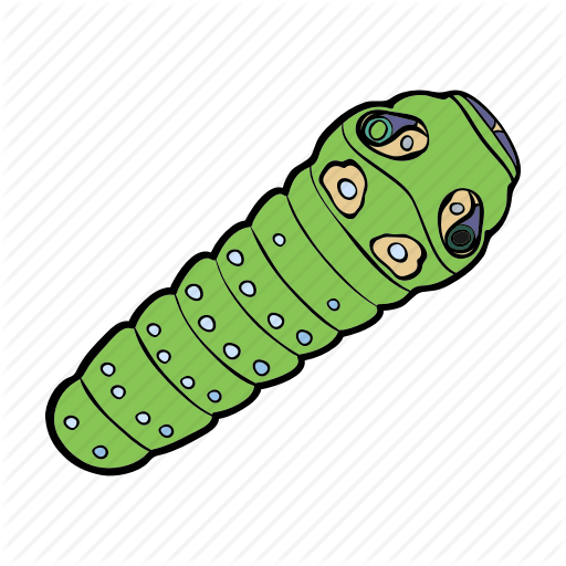 Arthropod, Caterpillar, Insect, Larva Icon
