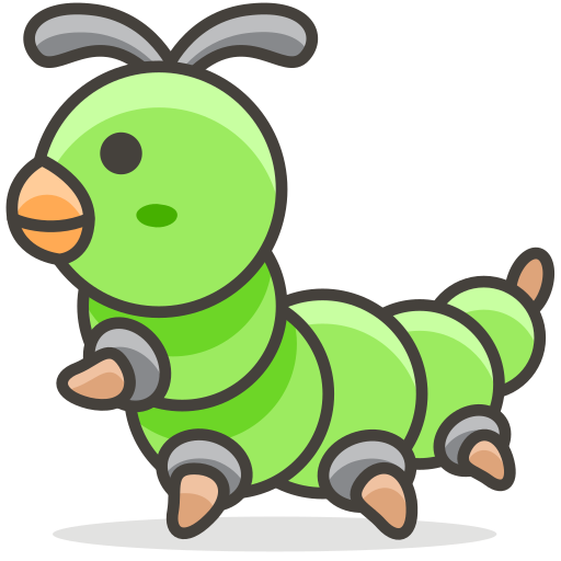 Caterpillar, Animal Icon Free Of Another Emoji Icon Set