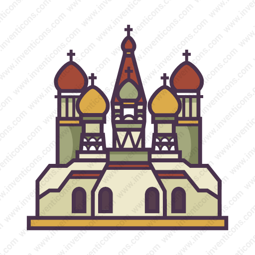 Download St,basil,cathedral Icon Inventicons